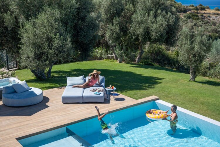Opulence Villa Luxus Ferienhaus Kreta Mieten Family