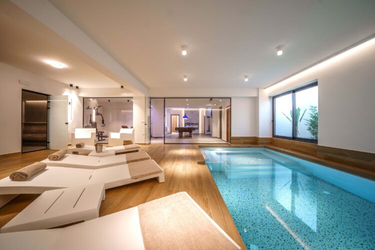 Opulence Villa Luxus Ferienhaus Kreta Mieten Indoorpool