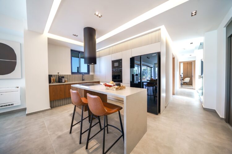 Opulence Villa Luxus Ferienhaus Kreta Mieten Küche