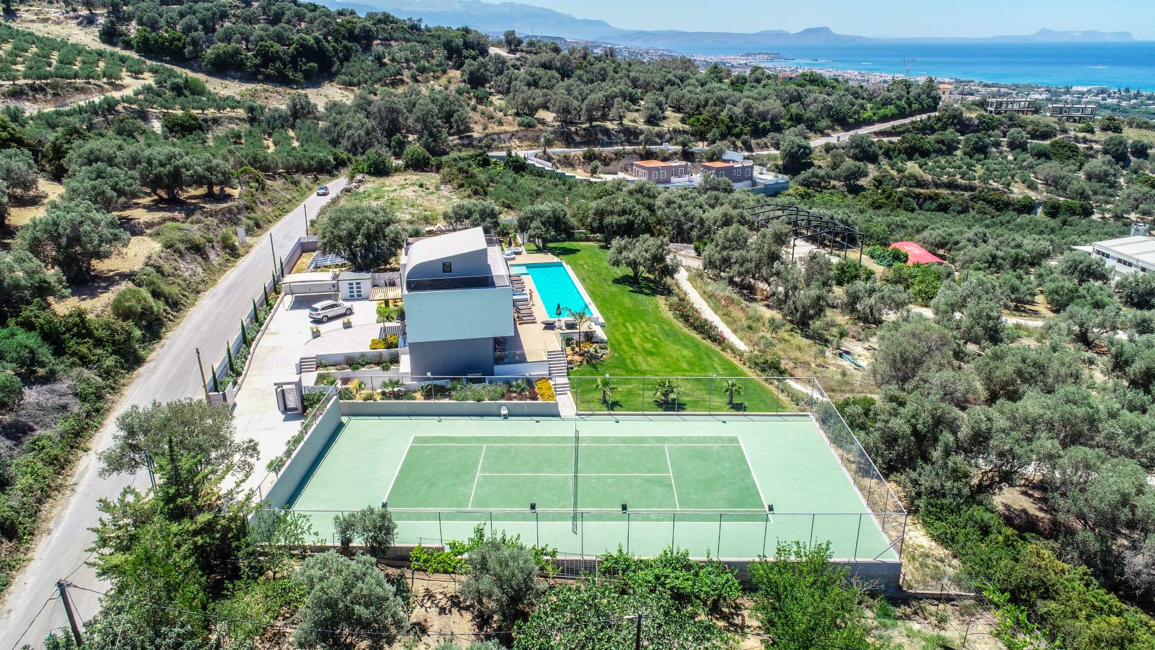 Opulence Villa Luxus Ferienhaus Kreta Mieten Lage
