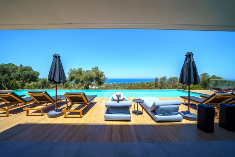 Opulence Villa Luxus Ferienhaus Kreta Mieten Meerblick