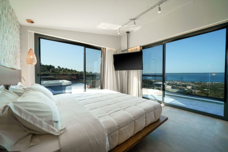 Opulence Villa Luxus Ferienhaus Kreta Mieten View