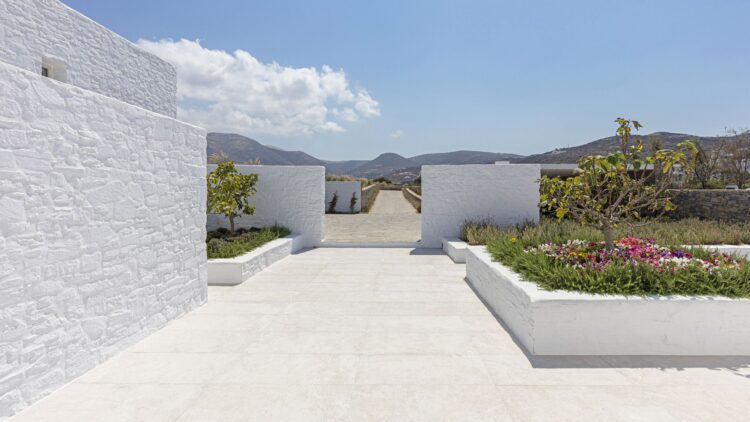 Parasporos View Villa Luxus Ferienhaus Paros Griechenland Mieten Blick