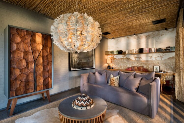 Phinda Homestead Luxus Safari Villa Südafrika Couch