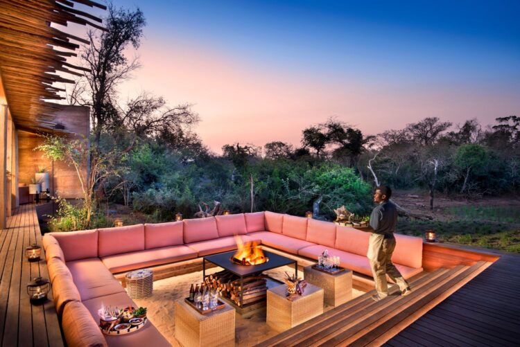 Phinda Homestead Luxus Safari Villa Südafrika Lounge