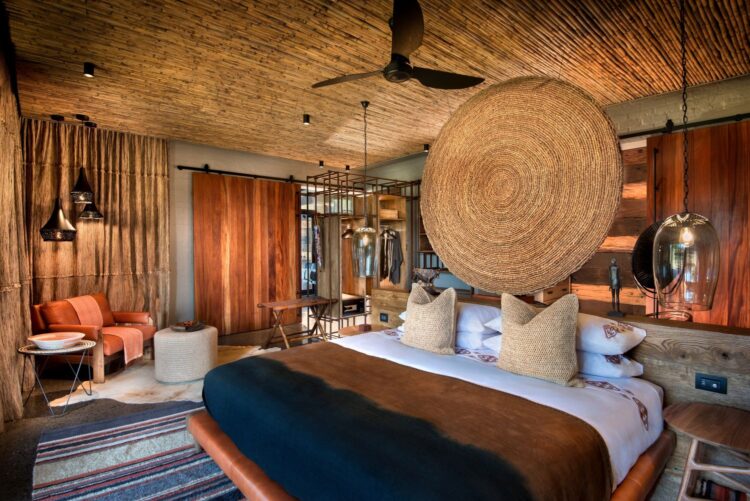 Phinda Homestead Luxus Safari Villa Südafrika Schlafzimmer
