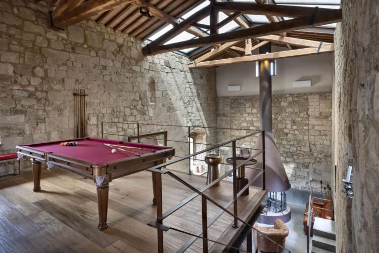 Pieve Valle Di Cecina Luxus Ferienhaus Toskana Mieten Billiard