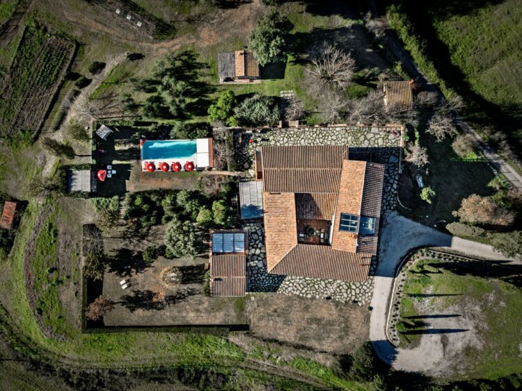 Pieve Valle Di Cecina Luxus Ferienhaus Toskana Mieten Drohne