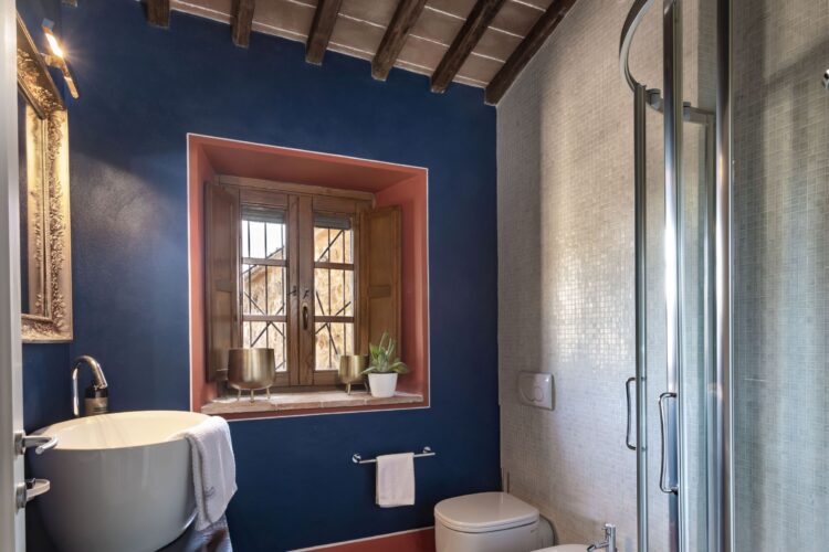 Pieve Valle Di Cecina Luxus Ferienhaus Toskana Mieten Dusche