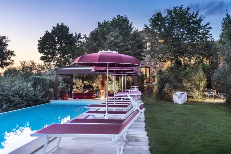 Pieve Valle Di Cecina Luxus Ferienhaus Toskana Mieten Garten