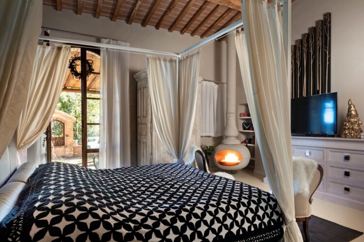 Pieve Valle Di Cecina Luxus Ferienhaus Toskana Mieten Kamin