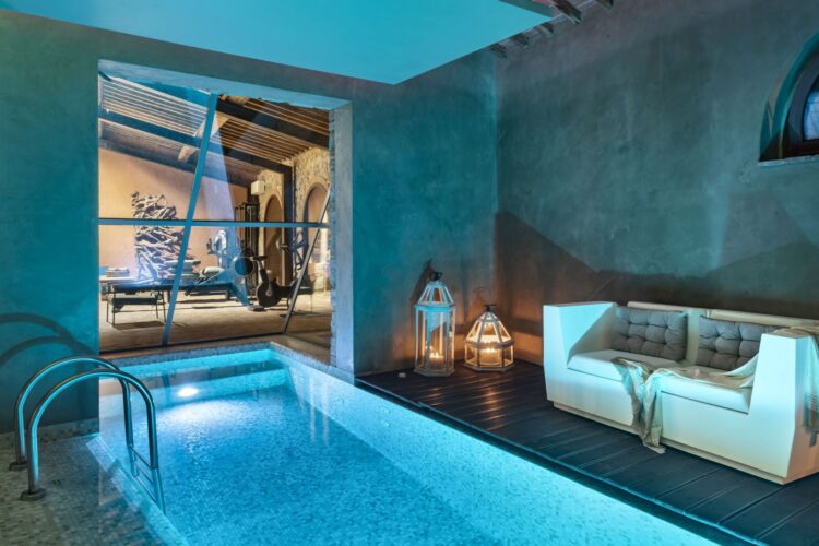 Pieve Valle Di Cecina Luxus Ferienhaus Toskana Mieten Poolarea