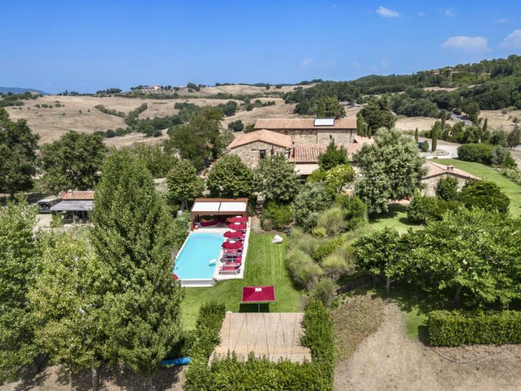 Pieve Valle Di Cecina Luxus Ferienhaus Toskana Mieten Sommer