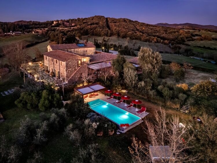 Pieve Valle Di Cecina Luxus Ferienhaus Toskana Mieten By Night