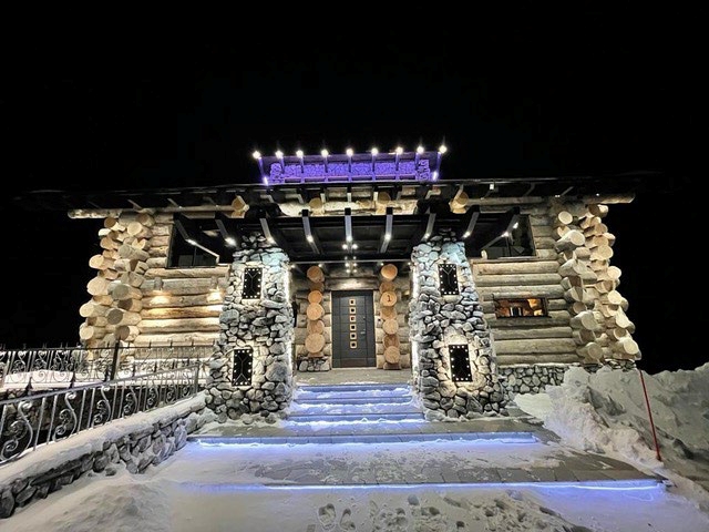 Polaris Lodge Luxus Ferienhaus Lappland Mieten Nachts