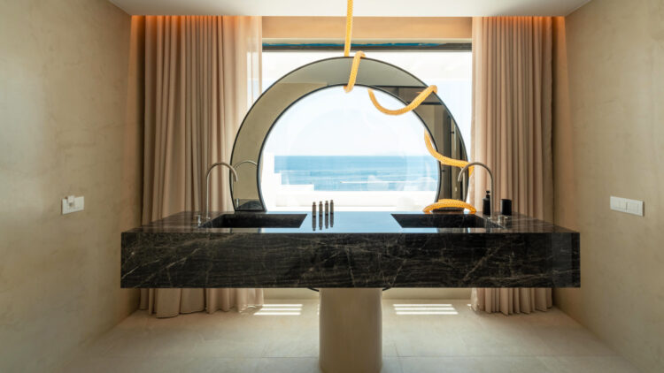Poseidon Grand Sea Villa Luxus Ferienhaus Mykonos Am Meer Ensuite