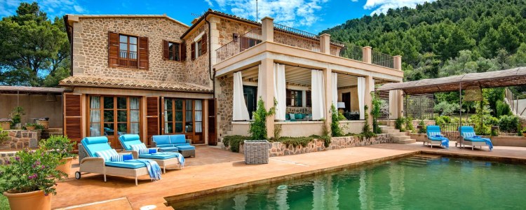 Finca & Ferienhaus Mallorca Deia mit Meerblick mieten