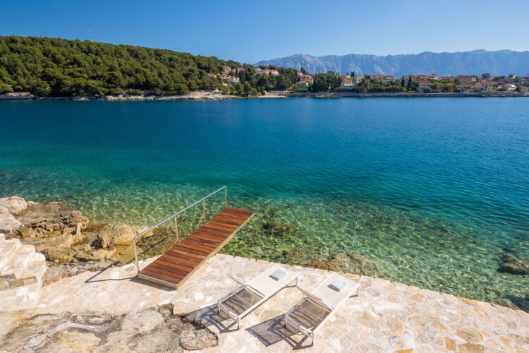 Sefront Villa Brac Luxus Ferienhaus Kroatien Mieten Meer