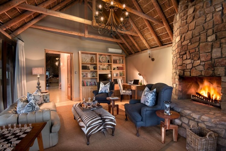 South Africa Kwandwe Private Game Reserve Great Fish River Lodge Kwandwe Great Fish River Lodge Cosy Sitting Room