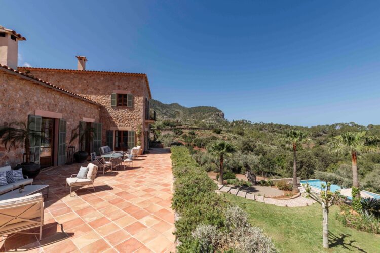 Sa Terra Rotja Luxus Finca Mallorca Mieten Außenbereich