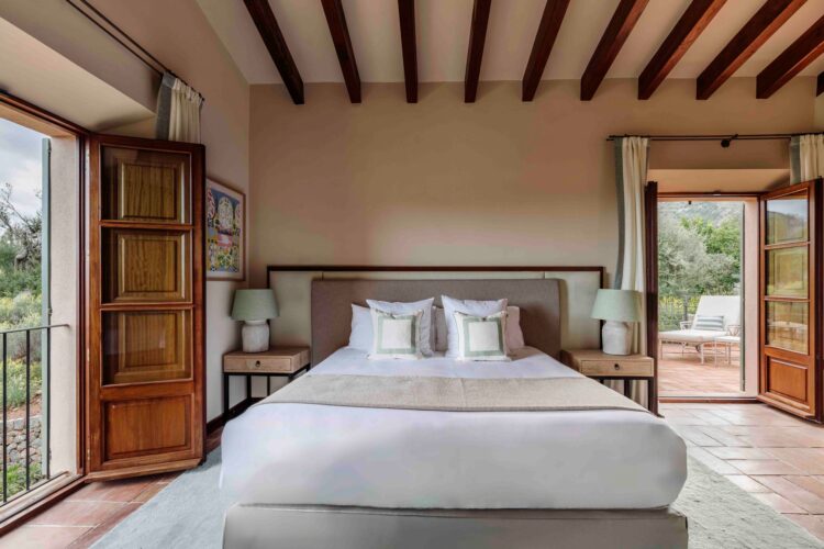 Sa Terra Rotja Luxus Finca Mallorca Mieten Bett