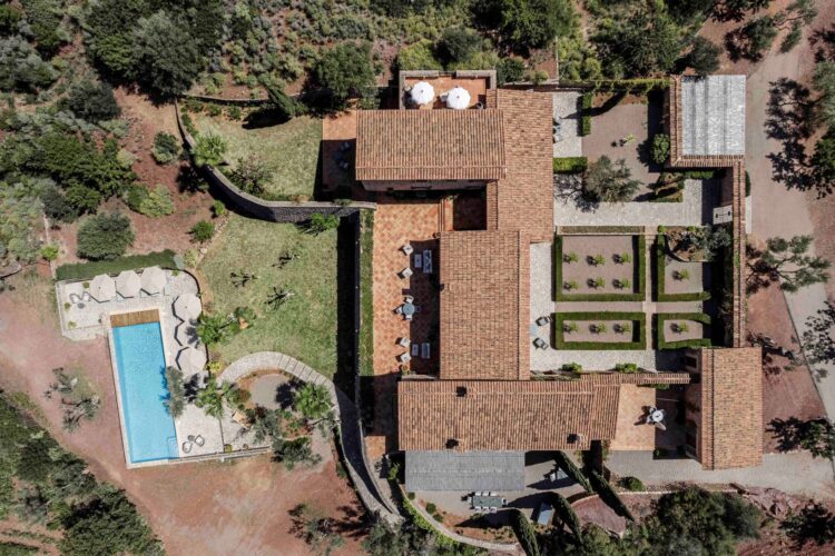 Sa Terra Rotja Luxus Finca Mallorca Mieten Drohne