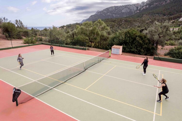 Sa Terra Rotja Luxus Finca Mallorca Mieten Tennis