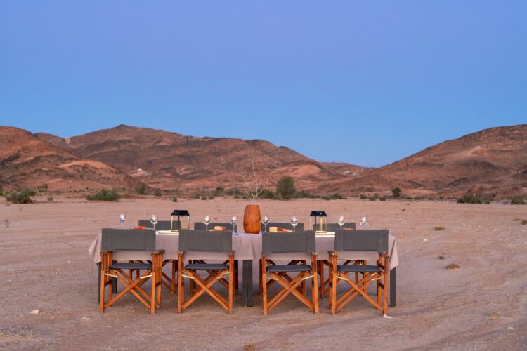 Sandfontein Lodge Namibia Luxus Lodge Mieten Essen
