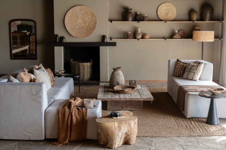 Sandfontein Lodge Namibia Luxus Lodge Mieten Wohnbereich