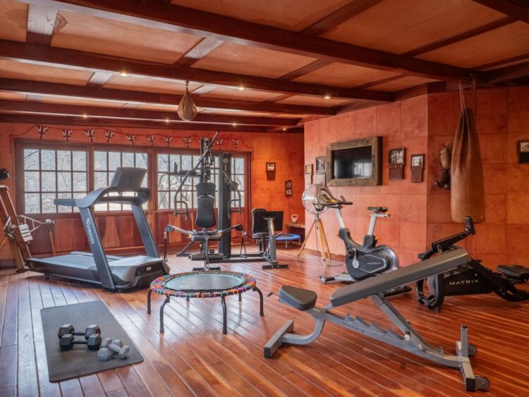 Scops Rest Bush Villa Luxus Lodge Südafrika Mieten Gym
