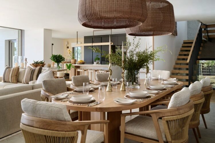 Sea Breeze Villa Luxus Ferienvilla Kapstadt Am Meer Mieten Esstisch