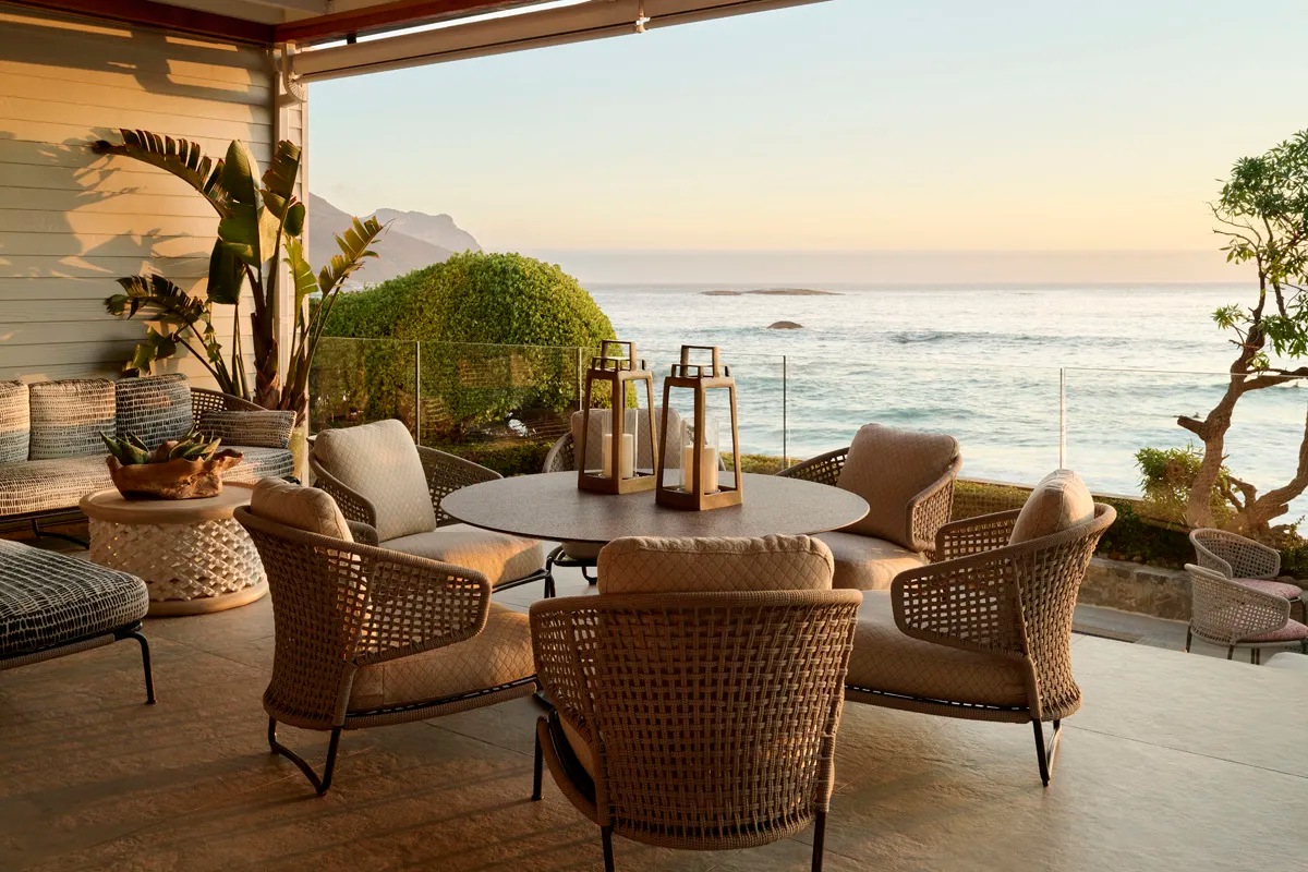Sea Breeze Villa Luxus Ferienvilla Kapstadt Am Meer Mieten Patio