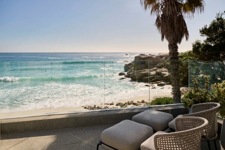 Sea Breeze Villa Luxus Ferienvilla Kapstadt Am Meer Mieten Terrasse
