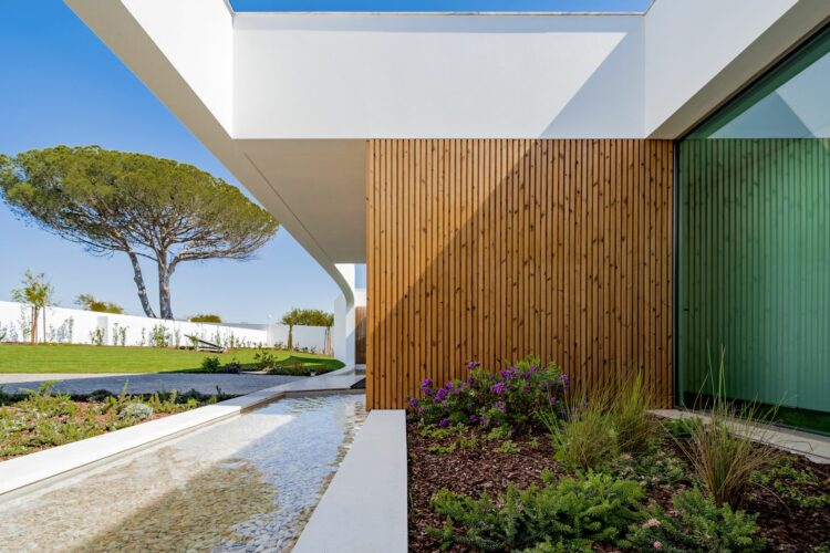Sea Light Villa One Luxuriöses Ferienhaus Algarve Portugal Detail Garten