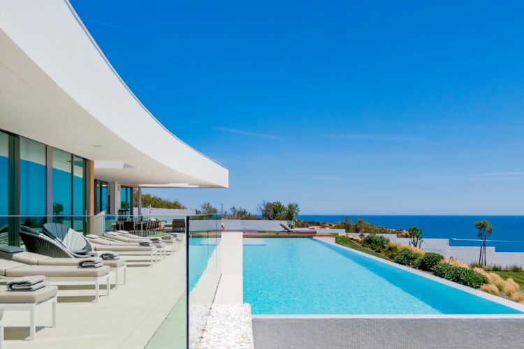 Sea Light Villa One Luxus Ferienhaus Algarve Portugal Pool Mit Meerblick