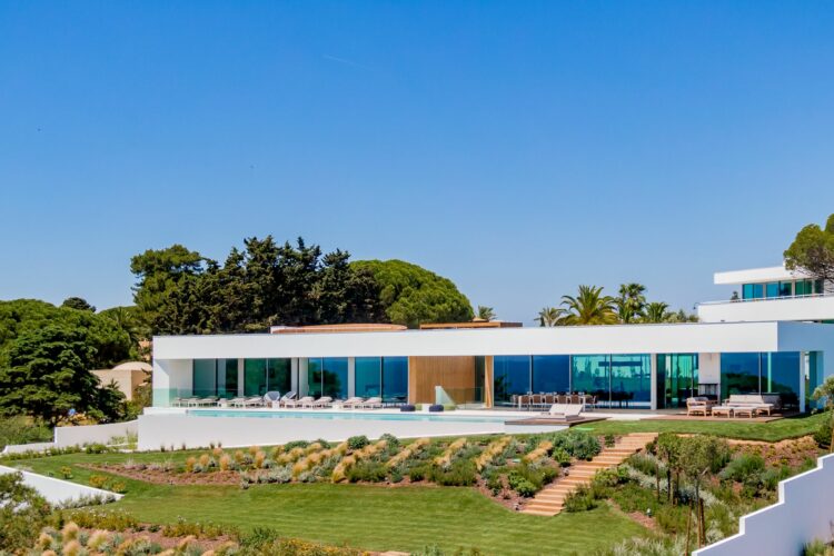 Sea Light Villa One Luxus Ferienvilla Algarve Portugal Außenansicht