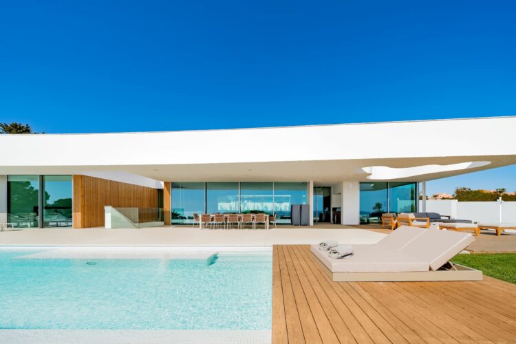 Sea Light Villa One Traumhaftes Ferienhaus Algarve Portugal Pool Detail