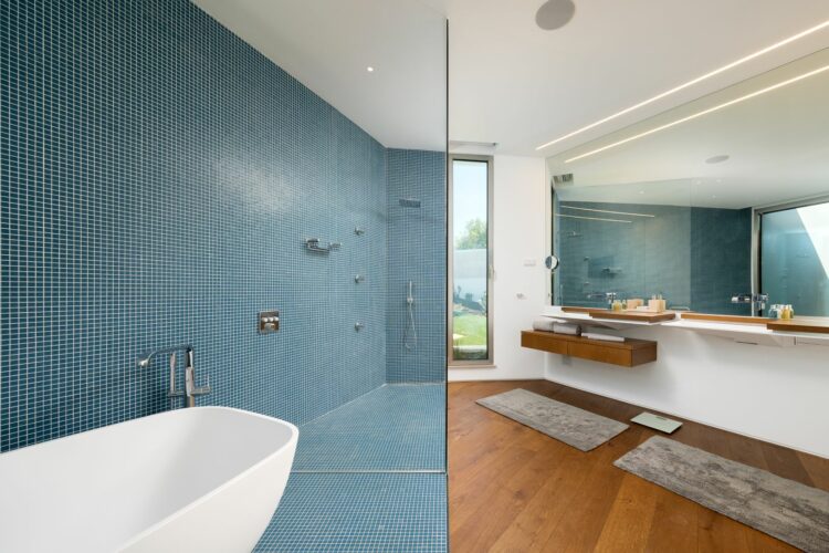 Sea Light Villa One Traumhaftes Ferienhaus Algarve Portugal Modernes Badezimmer