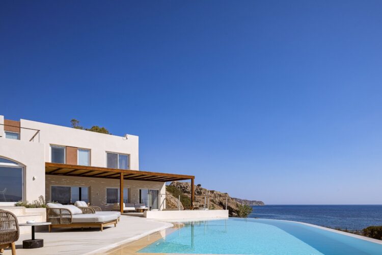 Seafront Dream Luxus Ferienhaus Kreta Am Meer Mieten Pool