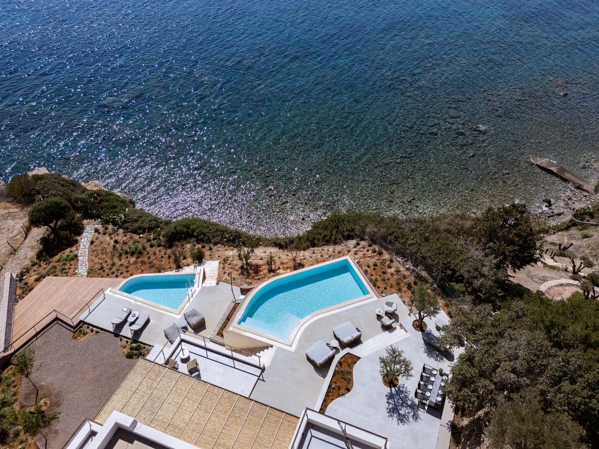 Seafront Dream Villa Luxus Ferienhaus Kreta Mieten Meerblick