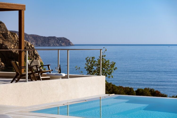Seafront Dream Villa Luxus Ferienhaus Kreta Mieten Relax