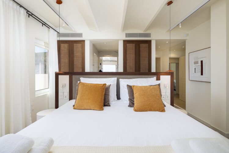 Seafront Dream Villa Luxus Ferienhaus Kreta Mieten Schlaf