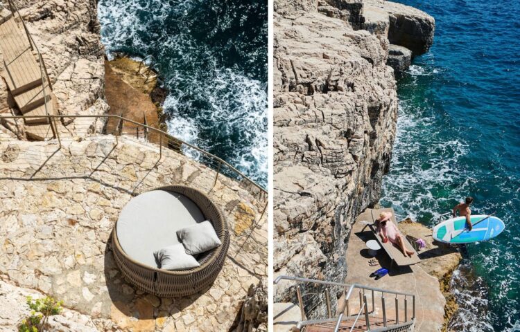 Seafront Villa Cassis Luxus Ferienhaus Beach