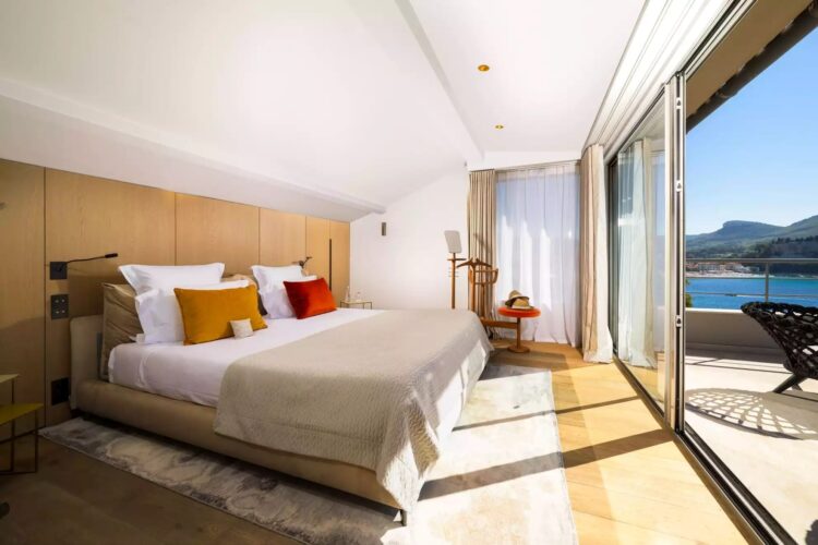 Seafront Villa Cassis Luxus Ferienhaus Schlafzimmer