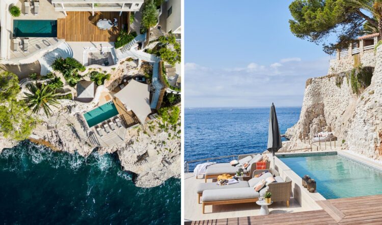 Seafront Villa Cassis Pool