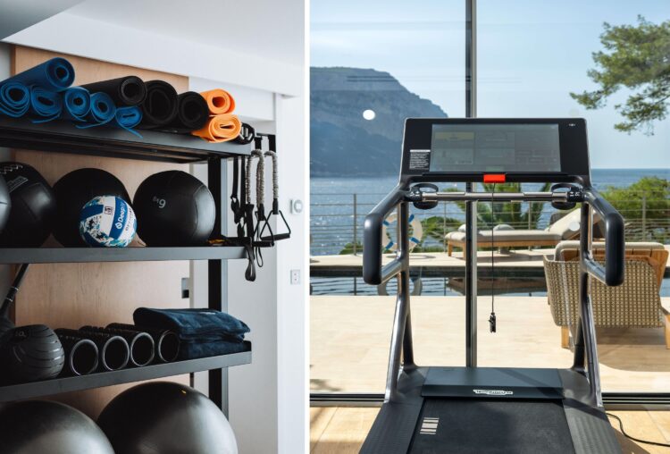 Seafront Villa Cassis Mieten Fitness