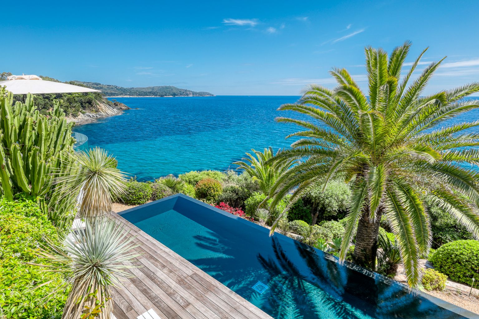 Seafront Villa Elodie Luxus Ferienhaus Cote D Azur Mieten Lage Am Meer