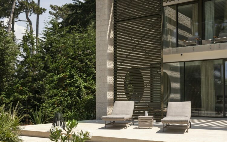 Seafront Villa Tijelo Luxus Fderienhaus Istrien Kroatien Mieten Liegen