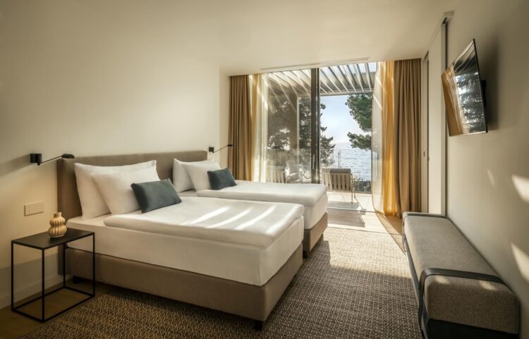 Seafront Villa Tijelo Luxus Fderienhaus Istrien Kroatien Mieten Schlafen