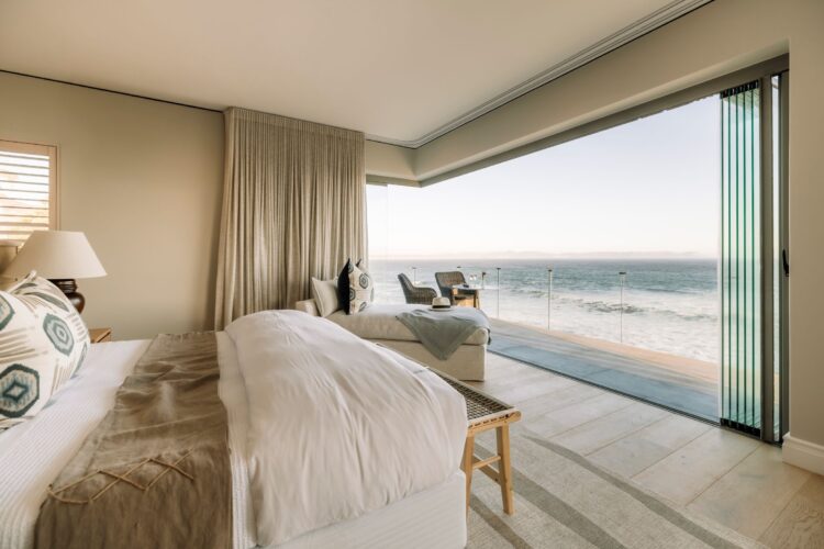 Seascape Villa Luxus Ferienhaus Kapstadt Mieten Bett